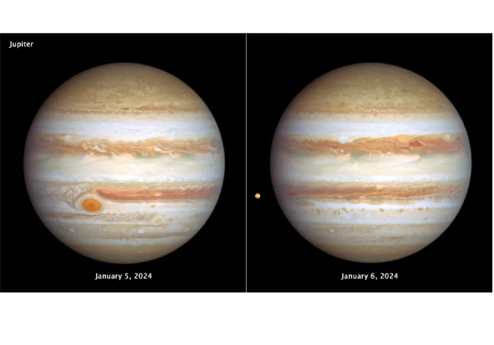 ¿Cómo es el clima en Júpiter? El Telescopio Espacial Hubble nos lo revela. Noticias en tiempo real