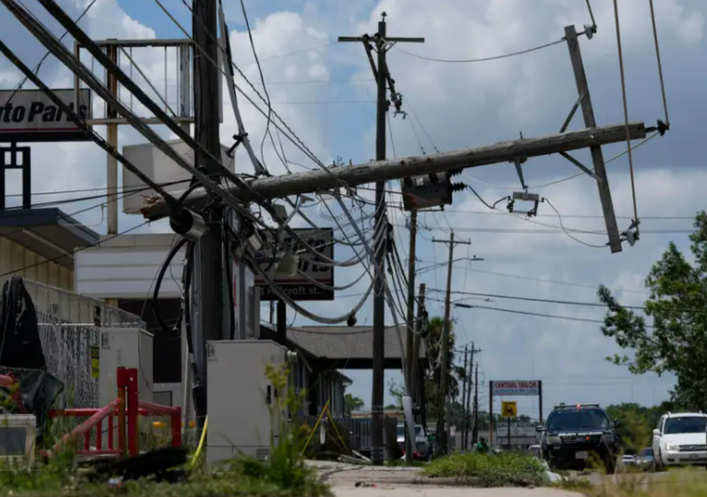 Texas, danos de furacão Texas, danos de furacão