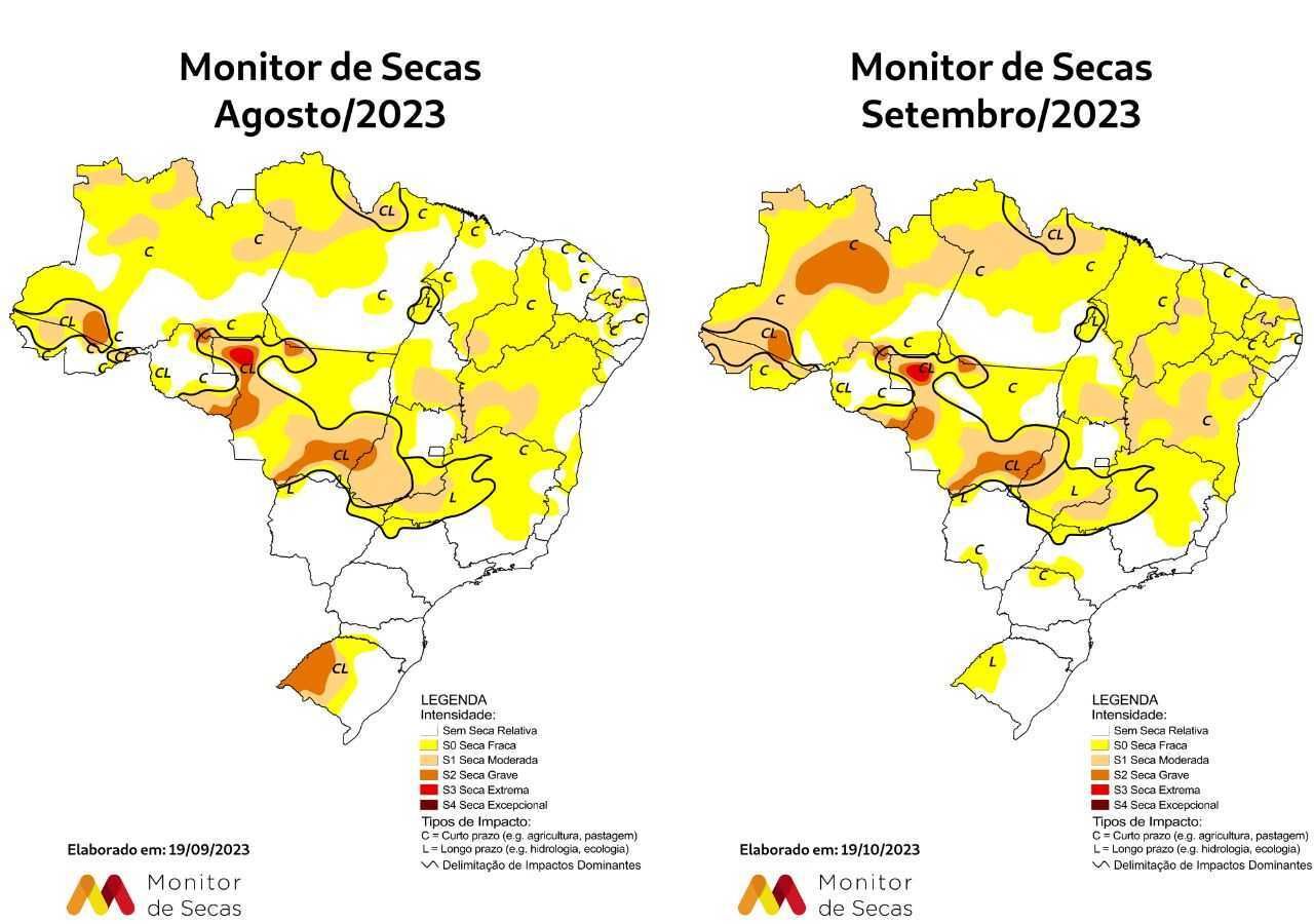 Monitoramento e Previsão - Brasil/América do Sul - Dezembro/2023 - Page 6 -  Monitoramento e Previsão - América do Sul - Brasil Abaixo de Zero