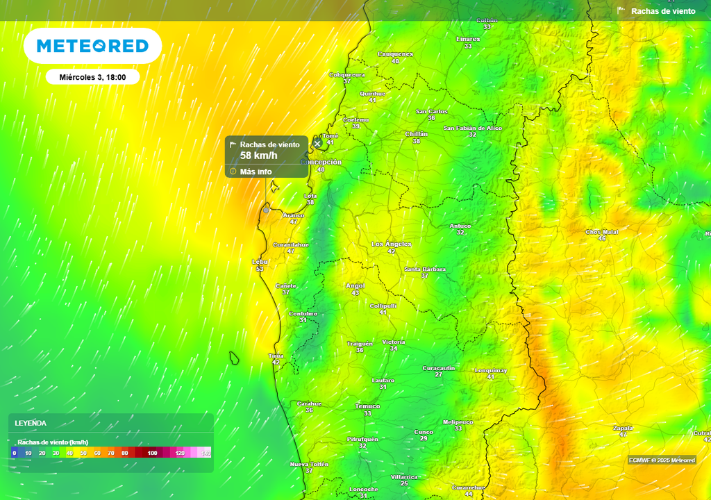 Ola de calor en las regiones de Ñuble y Biobío, Meteored, Chile Ola de calor en las regiones de Ñuble y Biobío, Meteored, Chile