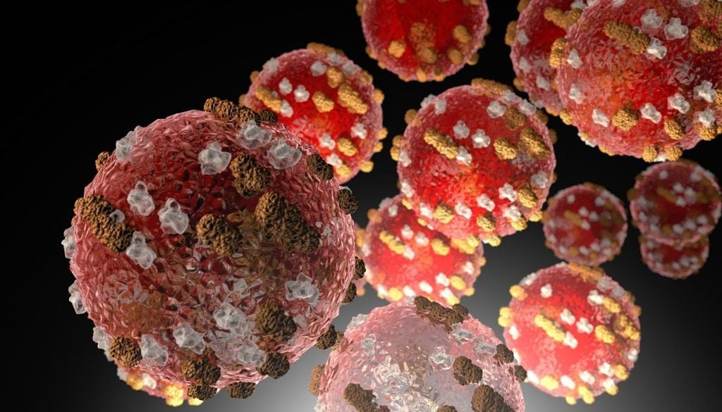 El virus del sarampión tiene un comportamiento parecido al de una nube de humo que se queda en una habitación. Puede permanecer activo en el aire hasta 2 horas después de que la persona infectada salga.