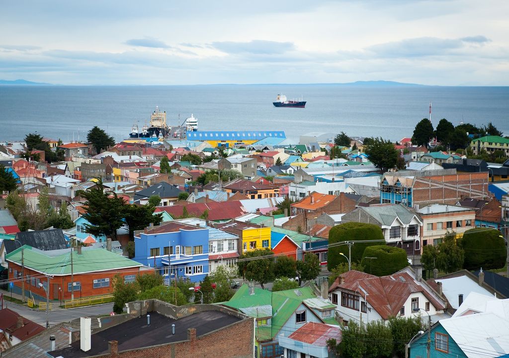 Punta Arenas y el Estrecho de Magallanes