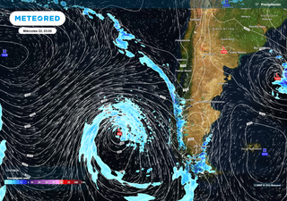 Chile inicia la semana con altas temperaturas y posibilidad de lluvias hasta el Biobío el jueves