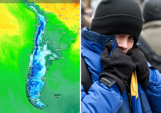 Chile se congela este fin de semana: DMC advierte escarcha y heladas de hasta -9 °C en estas regiones