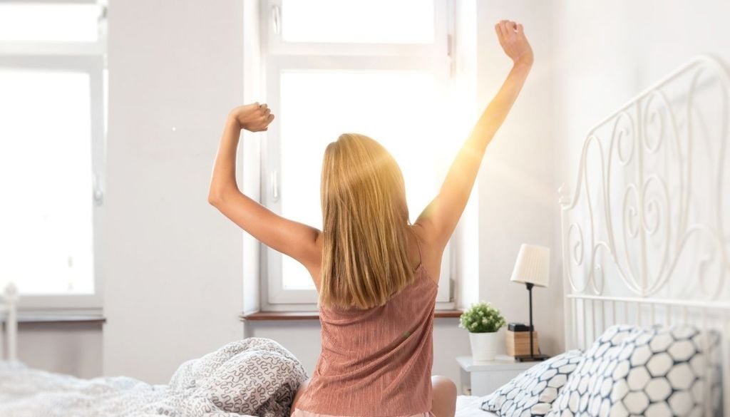 Despertar La luz natural de la mañana ayuda a sincronizar el reloj biológico y participa en la regulación del estado de alerta y otros procesos del organismo.