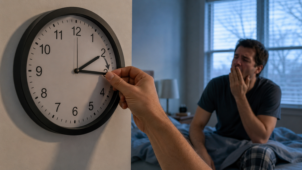 cansado por el cambio de hora El cambio de hora puede desajustar temporalmente el reloj biológico, favoreciendo somnolencia, cansancio y menor concentración durante los primeros días de adaptación.