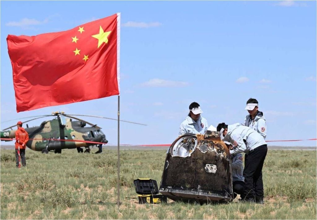 cápsula da sonda Chang'e-6