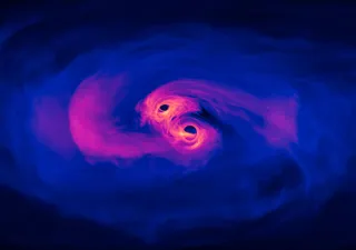 Choque colossal entre dos agujeros negros ¡podría ser visto desde la Tierra!