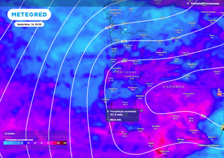 Choque de massas de ar à vista em Portugal: Tempestade Konrad provocará chuva, neve, granizo e trovoada nestas zonas