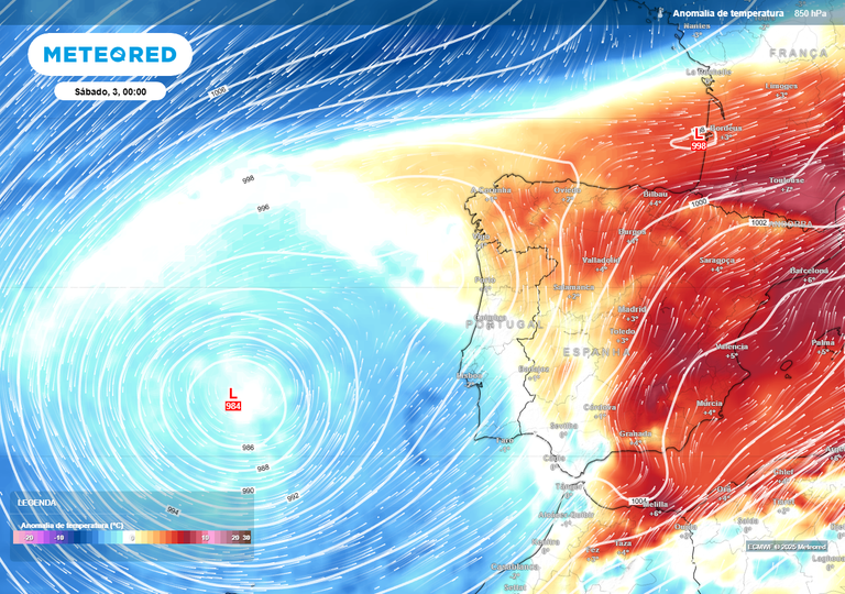 Choque de massas de ar poder&aacute; provocar mudan&ccedil;a radical do tempo em Portugal, com chuva e neve a partir desta data