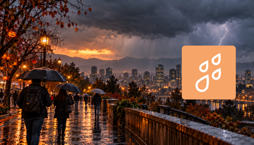Chubascos, tormentas el&eacute;ctricas y granizos amenazan Halloween en Santiago: hasta 10 mm este s&aacute;bado 31