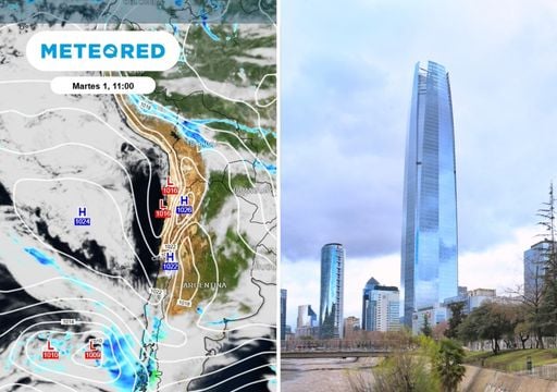 Chubascos y truenos dar&aacute;n paso al anticicl&oacute;n en Santiago: temperaturas subir&aacute;n hasta los 24 &deg;C este d&iacute;a