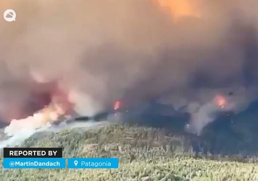 Chubut en alerta m&aacute;xima: incendios activos, evacuaciones y un pron&oacute;stico que complica todo