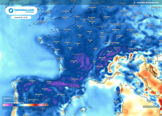 Chute des températures ce week-end en France : à quoi s'attendre ? Découvrez les prévisions météo