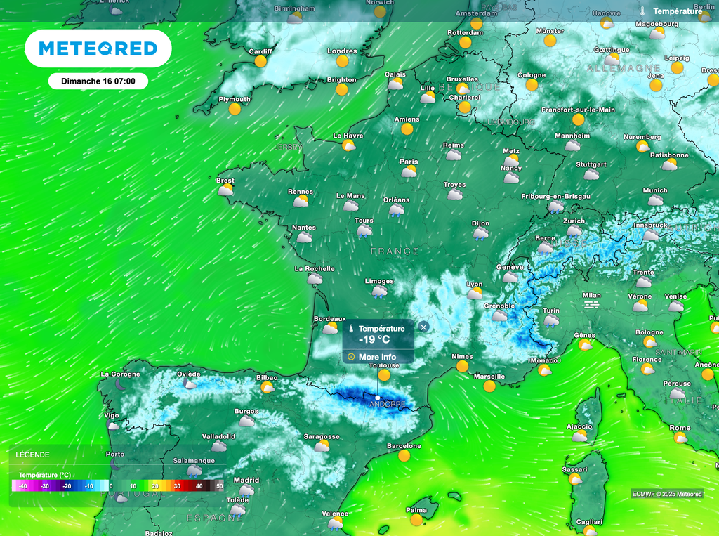 Froid plus présent sur la moitié sud bien qu'il faudra aussi se couvrir au nord ! Froid plus présent sur la moitié sud bien qu'il faudra aussi se couvrir au nord !