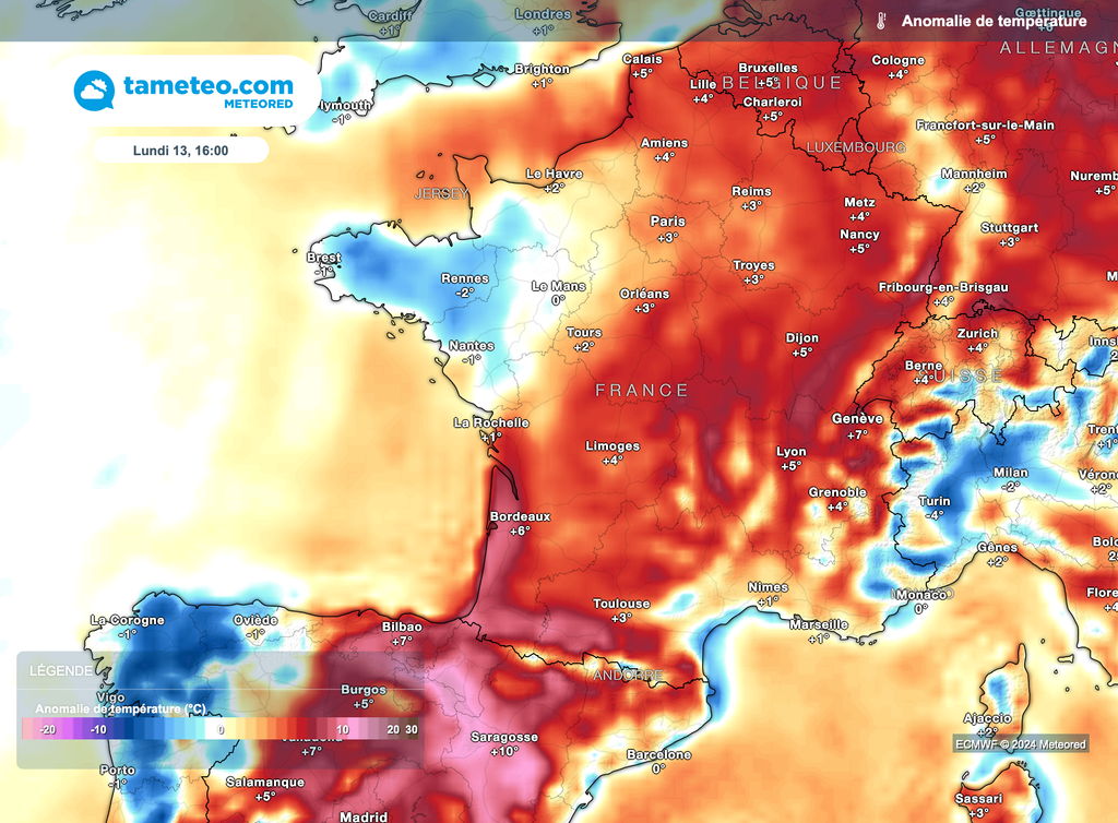 PAs de froid à prévoir pour la journée de lundi, sauf peut-être, un peu sur la Bretagne. PAs de froid à prévoir pour la journée de lundi, sauf peut-être, un peu sur la Bretagne.
