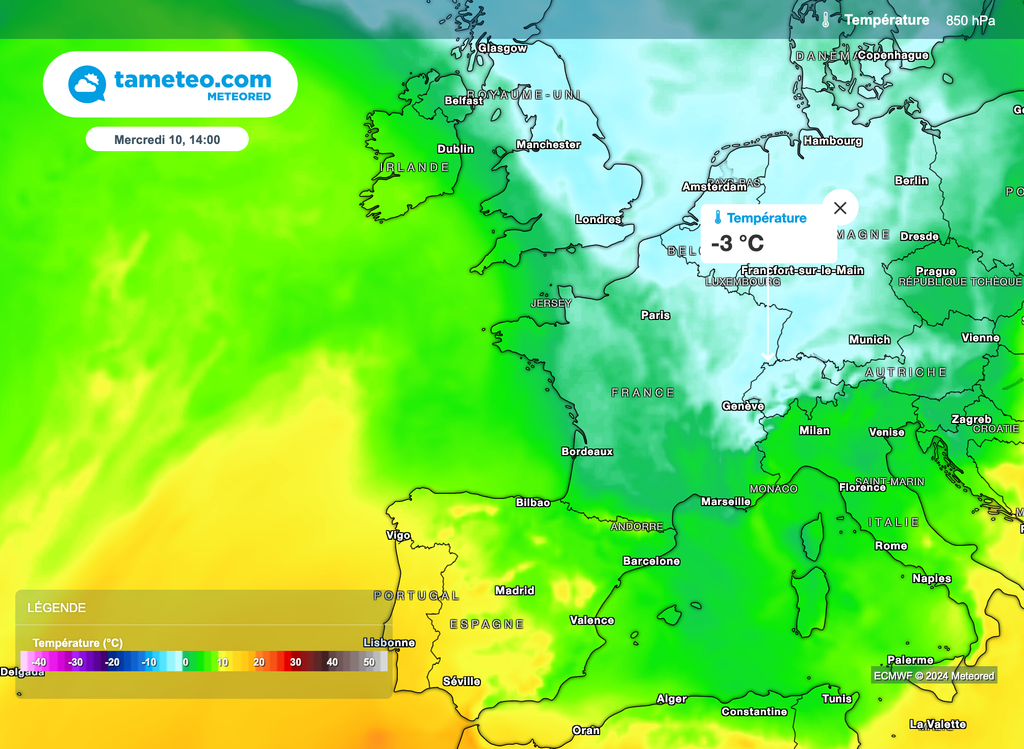Les sommets vosgiens pourraient même retrouver de la neige en début de semaine !