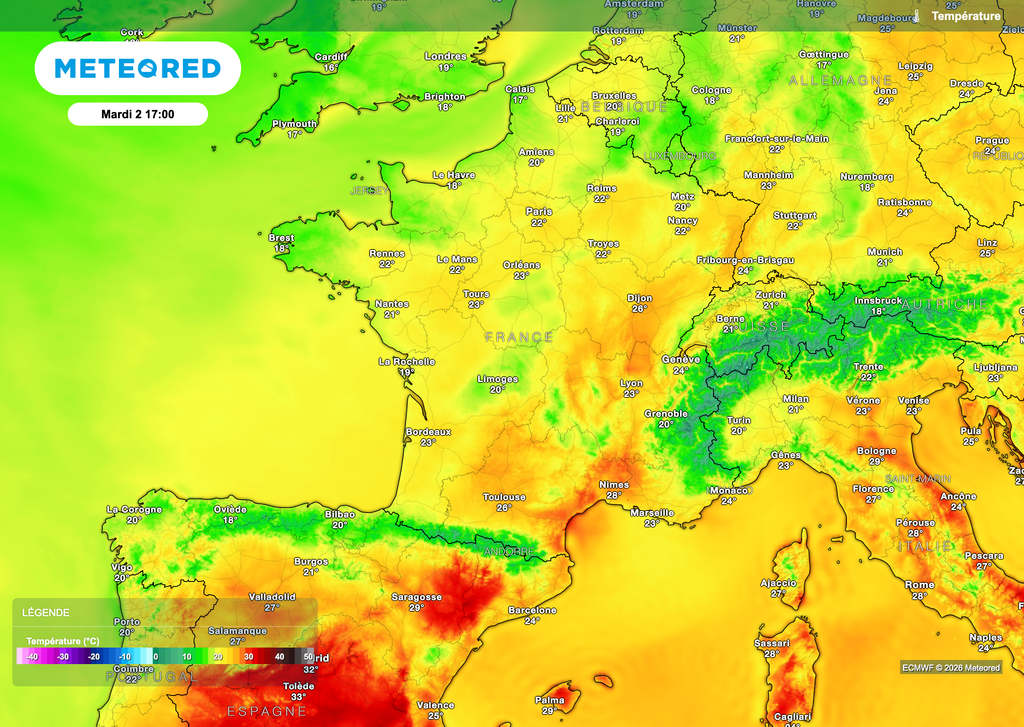 La baisse se poursuivra la semaine prochaine sur l'hexagone. La baisse se poursuivra la semaine prochaine sur l'hexagone.