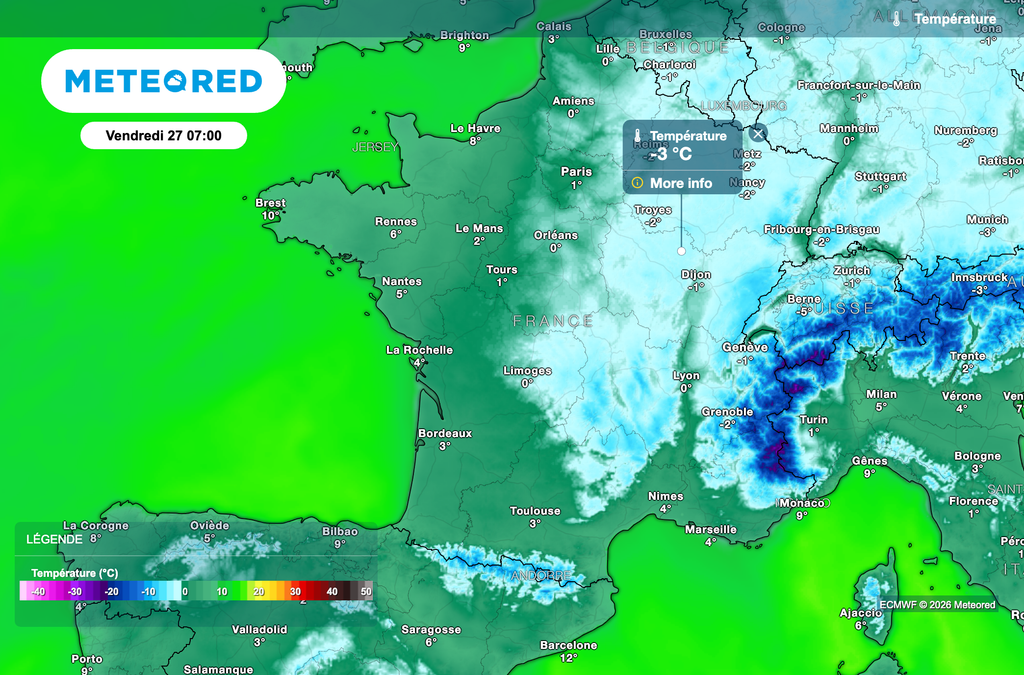 Nombreuses gelées ce vendredi matin.