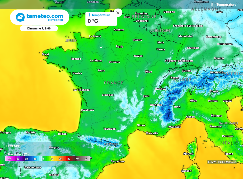 Les gelées se multiplieront progressivement dès ce week-end jusqu'en plaine.
