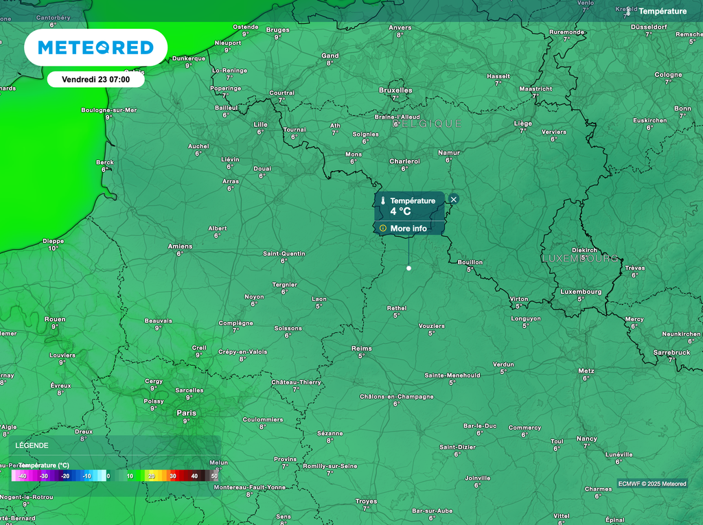 Brr ! Les manteaux seront presque de sortie vendredi matin !