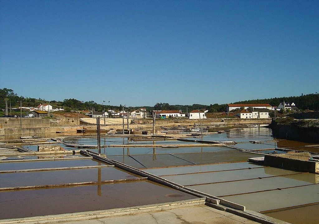 As Salinas da Fonte da Bica, situadas em Rio Maior, são um excelente destino para os miúdos descobrirem a história e a tradição da produção local de sal, com mais de 800 anos de história. Foto: Wikimedia // Vitor Oliveira