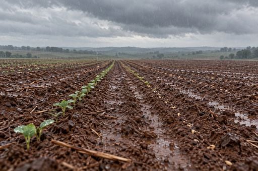 Soja no oeste do Paran&aacute;: chuva volta a ganhar for&ccedil;a na sexta e exige vistoria do plantio