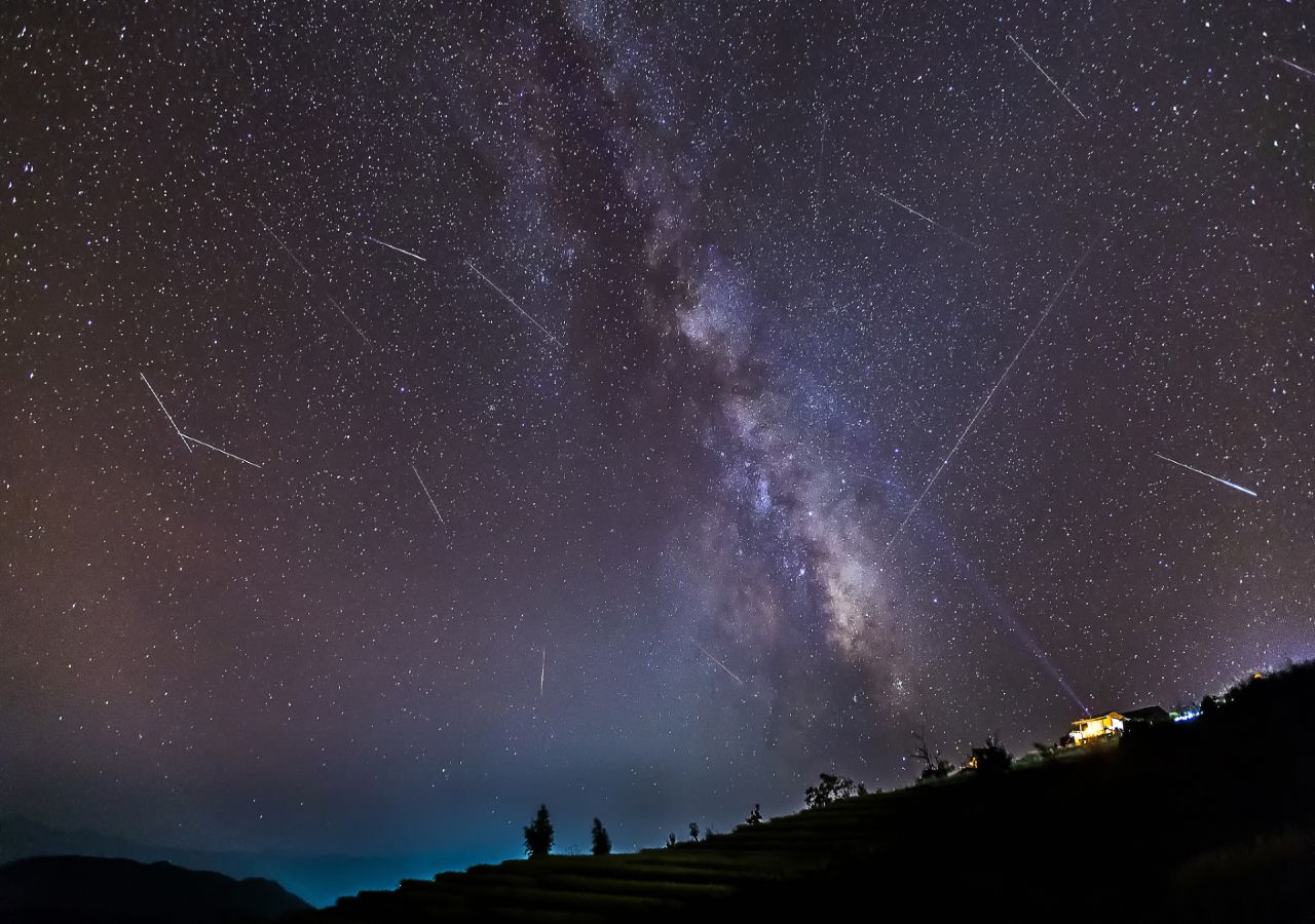 Chuva de meteoros Eta Aquáridas ilumina o céu neste início de maio