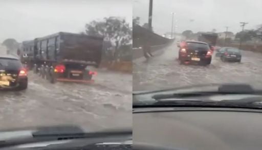 Chuva em BH supera m&eacute;dia de agosto e causa transtornos e alagamentos; veja imagens