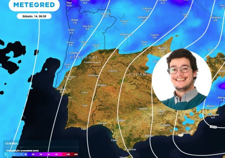 Chuva em Portugal: esta sexta-feira uma frente fria de 2000 quil&oacute;metros atravessar&aacute; a Europa