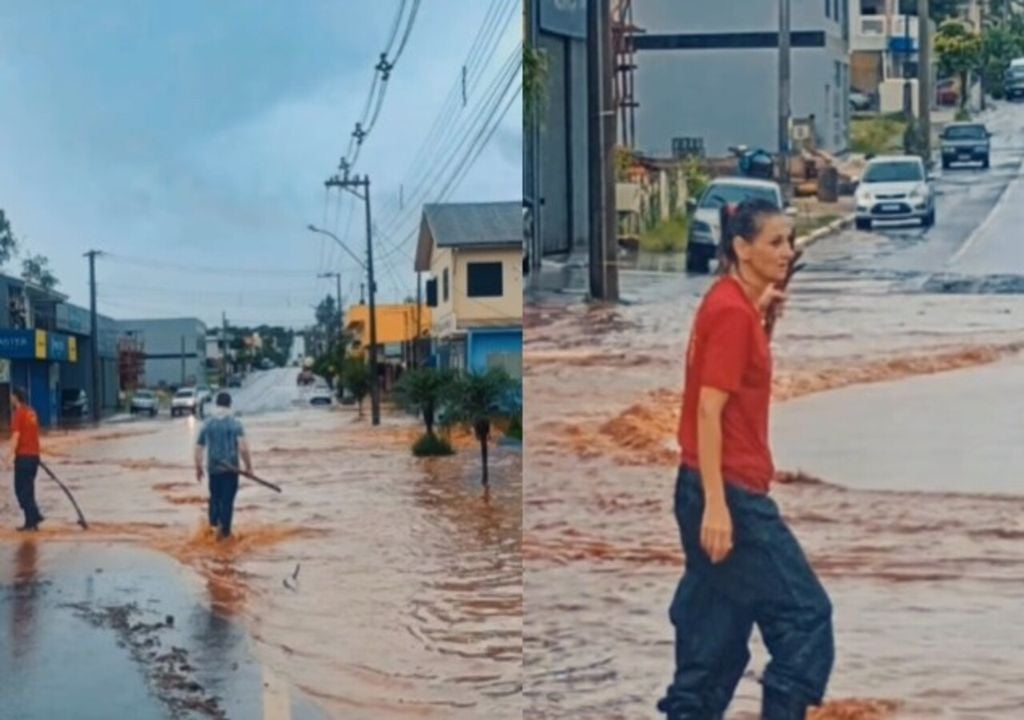 Cidades gaúchas registraram acumulados históricos de chuva em poucas horas.