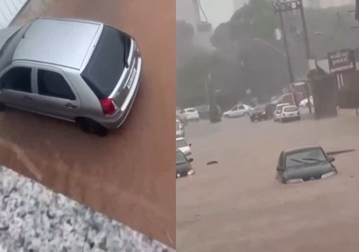 Chuva extrema atinge o interior do RS e causa inunda&ccedil;&otilde;es repentinas no Noroeste Ga&uacute;cho; veja imagens
