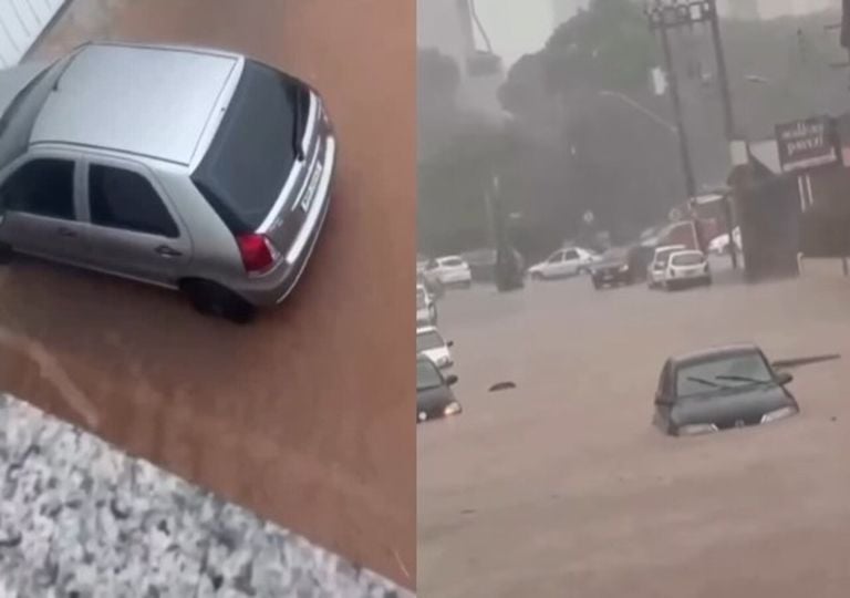 Chuva extrema atinge o interior do RS e causa inunda&ccedil;&otilde;es repentinas no Noroeste Ga&uacute;cho; veja imagens