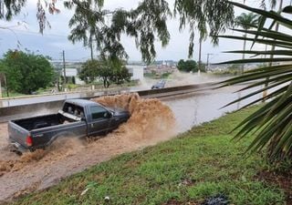 Chuva frontal provoca alagamentos em SP, RJ, MG