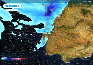 Chuva irregular e frio mant&ecirc;m-se em Portugal continental at&eacute; quarta-feira; ter&ccedil;a-feira chega uma nova frente fria