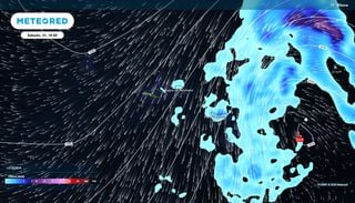 Chuva nos A&ccedil;ores at&eacute; segunda-feira, 2 de novembro? ECMWF revela as ilhas mais expostas e a evolu&ccedil;&atilde;o do vento