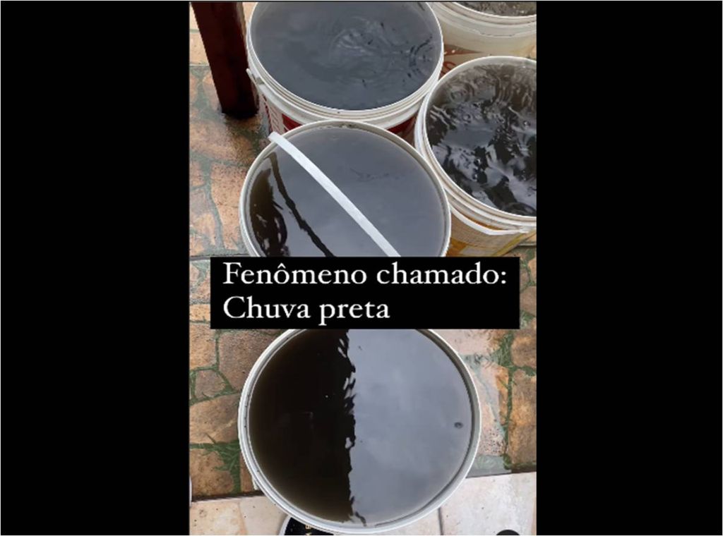 Chuva preta, Rio Grande do Sul