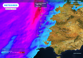 Chuva regressa a Portugal Continental: até 100 mm de precipitação acumulada no Minho e Douro Litoral até quarta-feira