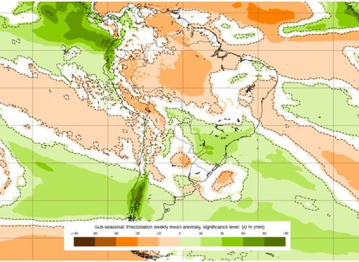 Chuvas ainda v&atilde;o atingir o Norte, Centro-Oeste e o Sudeste; veja os estados com previs&atilde;o