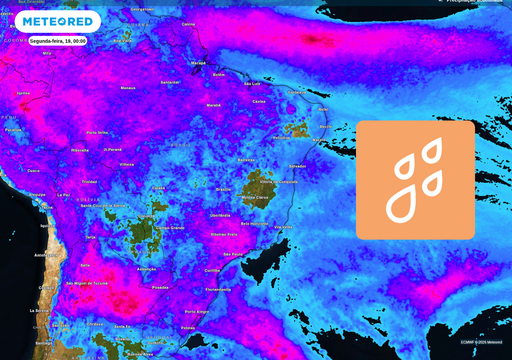 Chuvas atingem as 5 regi&otilde;es do Brasil e podem provocar at&eacute; 100 mm neste fim de semana