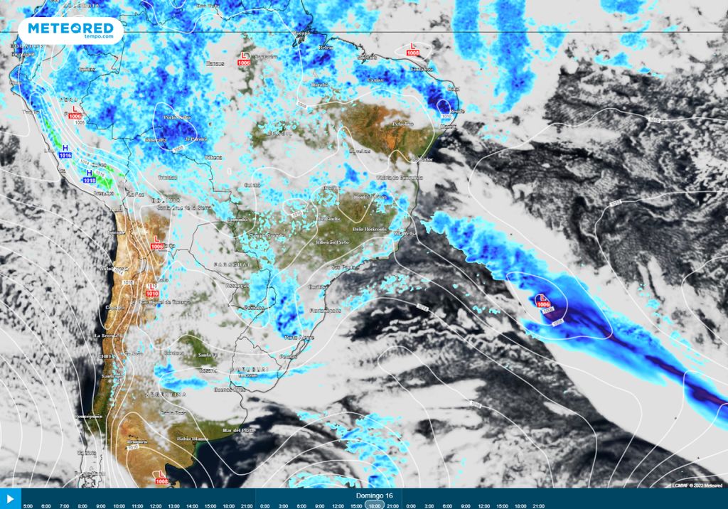 previsão do tempo Nordeste