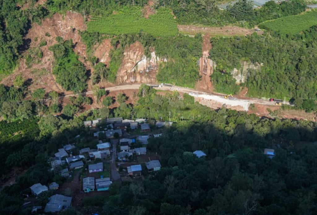 A equipe identificou 16.862 pontos de início de deslizamento, distribuídos ao longo de cerca de 18 mil quadrados