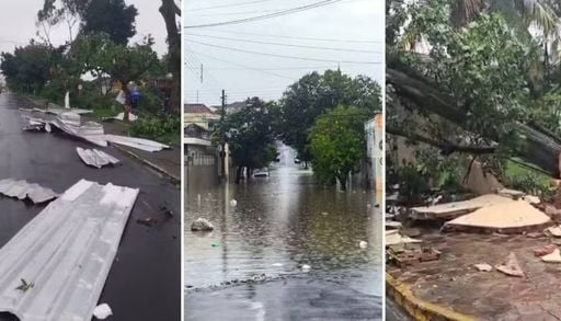 Chuvas fortes deixam rastro de destrui&ccedil;&atilde;o em localidades dos estados SP, PR e RS; veja imagens