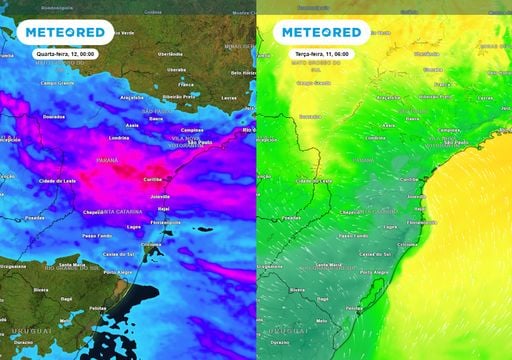 Chuvas e frio de inverno atingem o Sul e o Sudeste; confira a previs&atilde;o do tempo