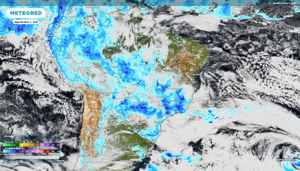 Feriado de Finados terá chuva e tempo fechado em pelo menos 3 regiões do Brasil.