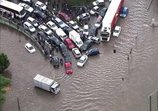 Chuvas geram caos no ABC Paulista