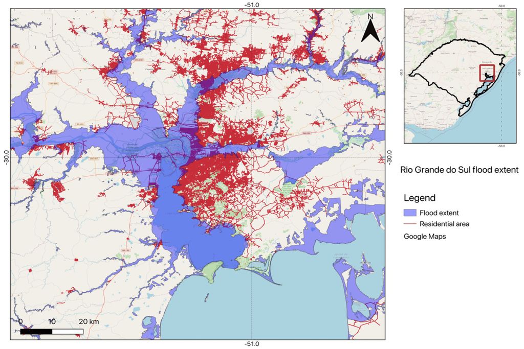 Brasil, enchentes, Rio Grande do Sul