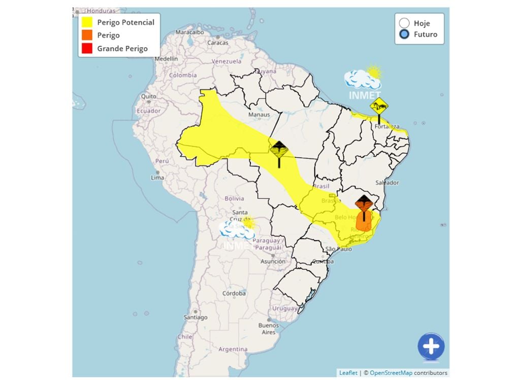 alerta de sexta-feira