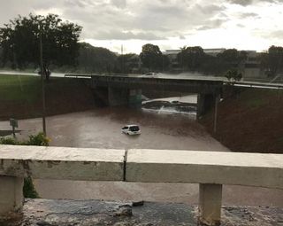 Chuvas intensas castigam Brasília no domingo de Páscoa