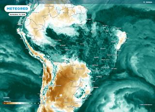 Chuvas intensas continuam sobre boa parte do Brasil e o risco de tempestades aumenta no Sudeste nesta quinta-feira